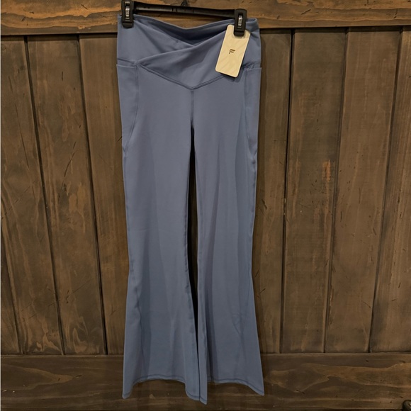 Fabletics Pants - Fabletics Flare leggings high waisted crossover Pants